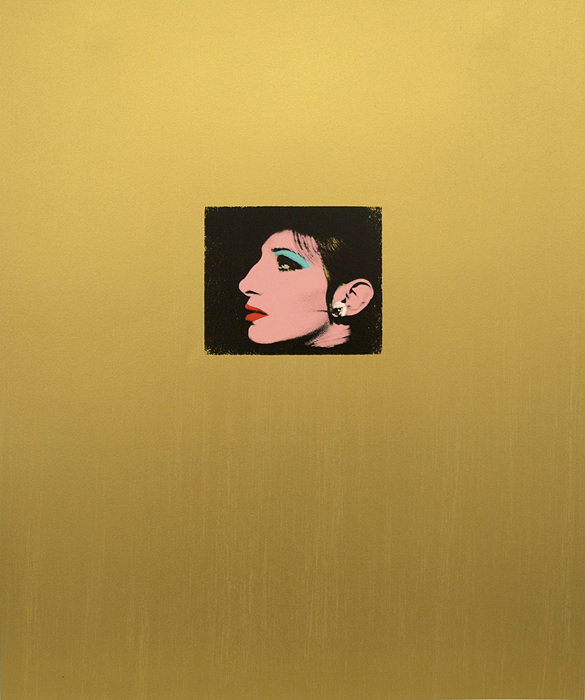 Gold Barbra, 2009, 9 color screenprint, 24 x 20 inches (61 x 50.8 cm), Edition of 75