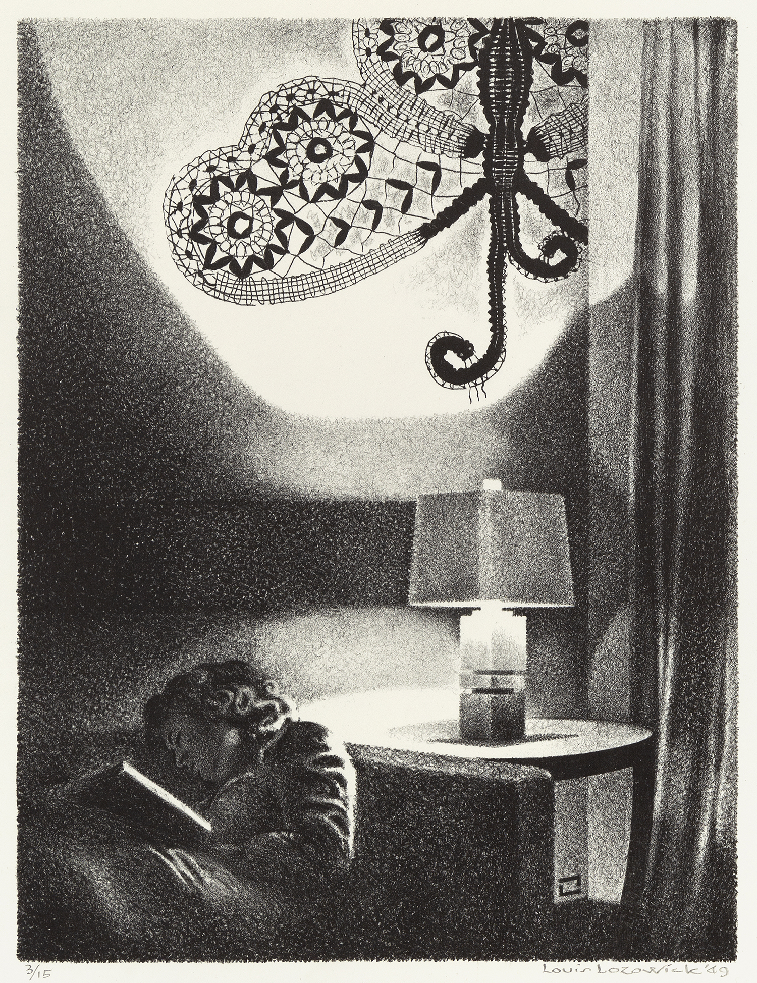 Black Butterfly, 1949, Lithograph, 11 x 9 inches (27.9 x 22.9 cm), Edition of 15