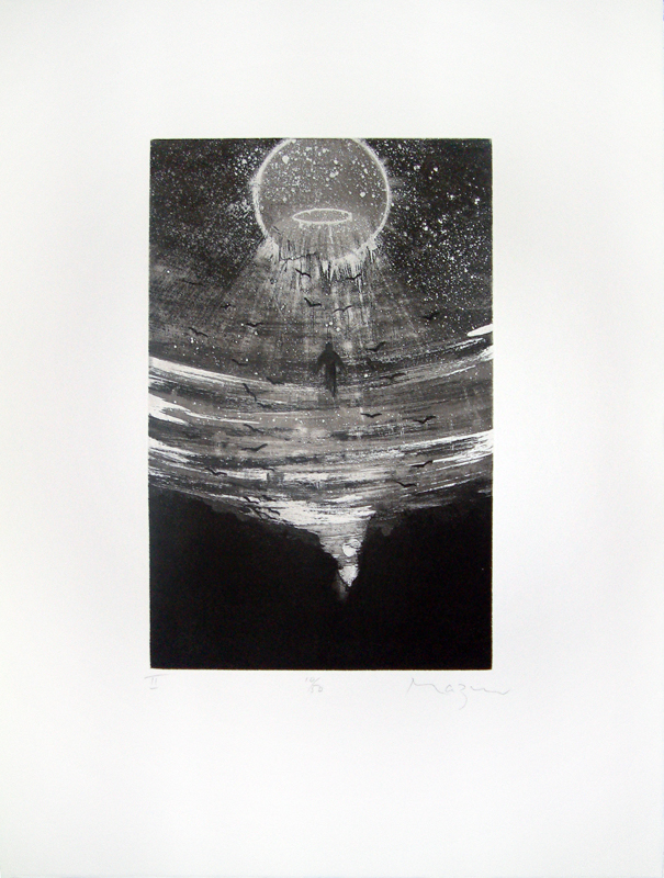 Canto II (Twilight), 1995, Etching and aquatint, 25 x 17 1/2 inches (63.5 x 44.5 cm), Edition of 25