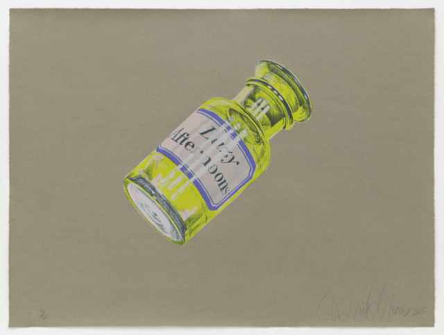 Lazy Afternoons, 2015, Lithograph in 8 colors, 19 x 26 inches (48.3 x 66 cm), Edition of 25