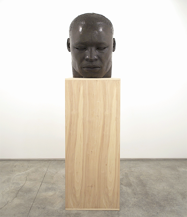 Martin Luther King, Jr., 1982, Bronze with dark brown patina, 30 x 23 x 23 inches (76.2 x 58.4 x 58.4 cm), Edition of 12