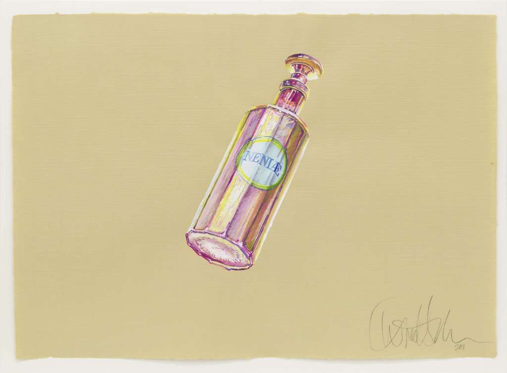 Neniae, 2011, Gouache and silverpoint on Fabriano's Roma paper, 19 x 26 inches (48.3 x 66 cm)