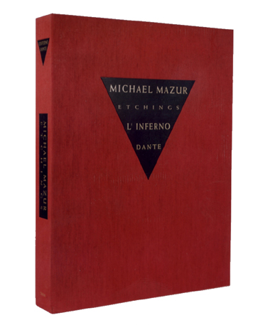 The Inferno of Dante, 1997-2000, Portfolio of 41 loose etchings with accompanying bilingual text encased in 2 red tri-fold portfolio, 25 x 20 inches (63.5 x 50.8 cm), Edition of 50