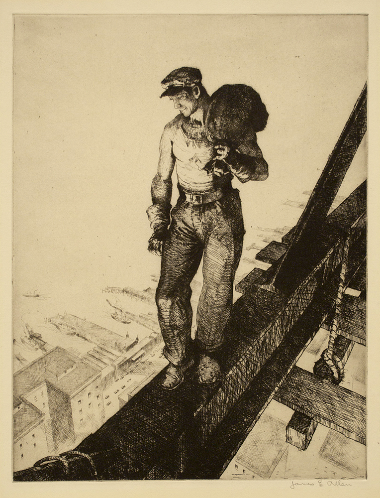 Spiderboy, 1937, Etching, 17 1/4 x 12 inches (43.8 x 30.5 cm), Edition of 40