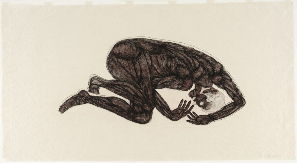 Sueño, 1992, Etching and aquatint in 2 colors on Echizen Kouzo Kizuki paper, 41 3/4 x 77 1/2 inches (106 x 196.9 cm), Edition of 33