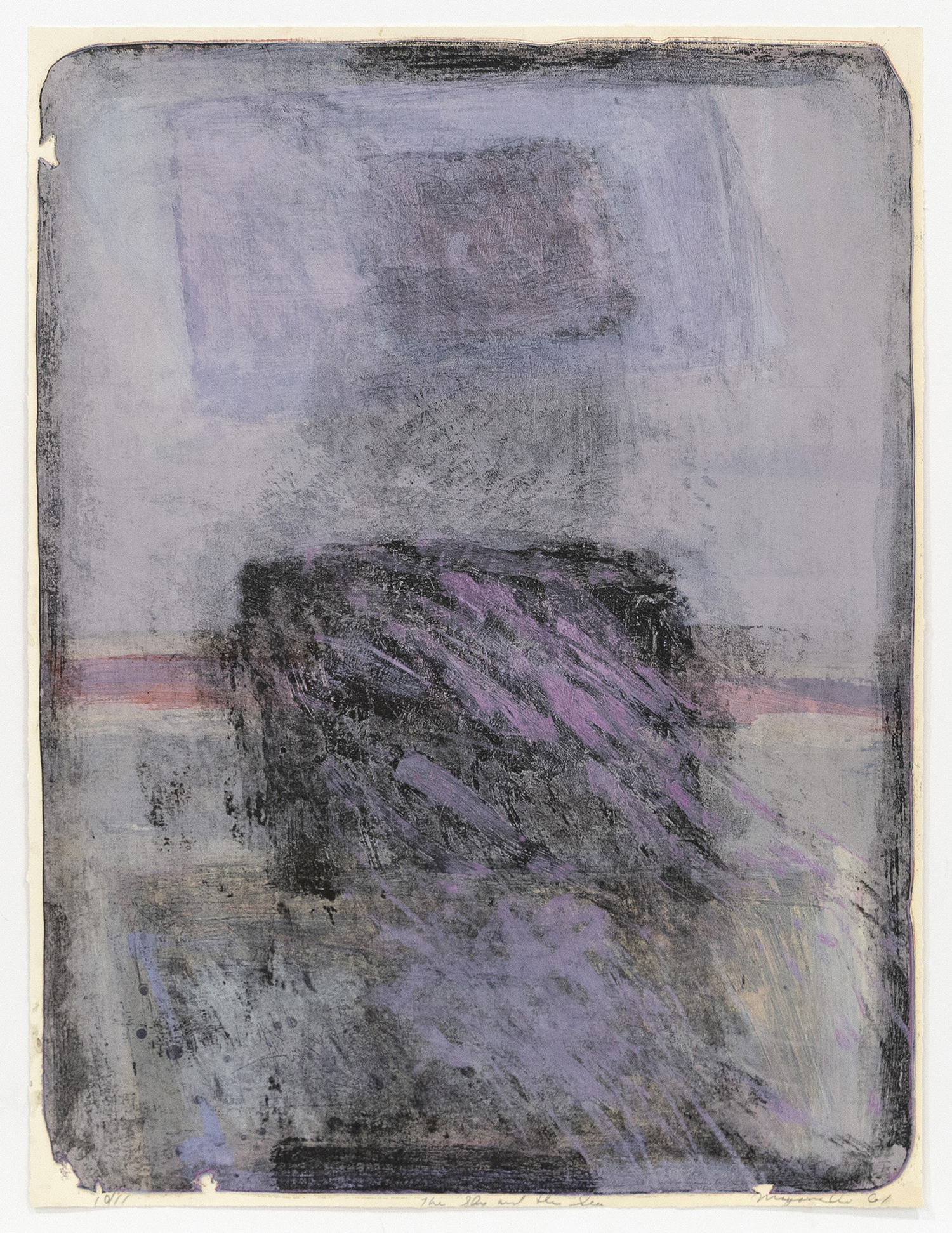 The Sky and the Sea, 1961, Lithograph, 25 1/2 x 19 1/2 inches (64.8 x 49.5 cm), Edition of 11