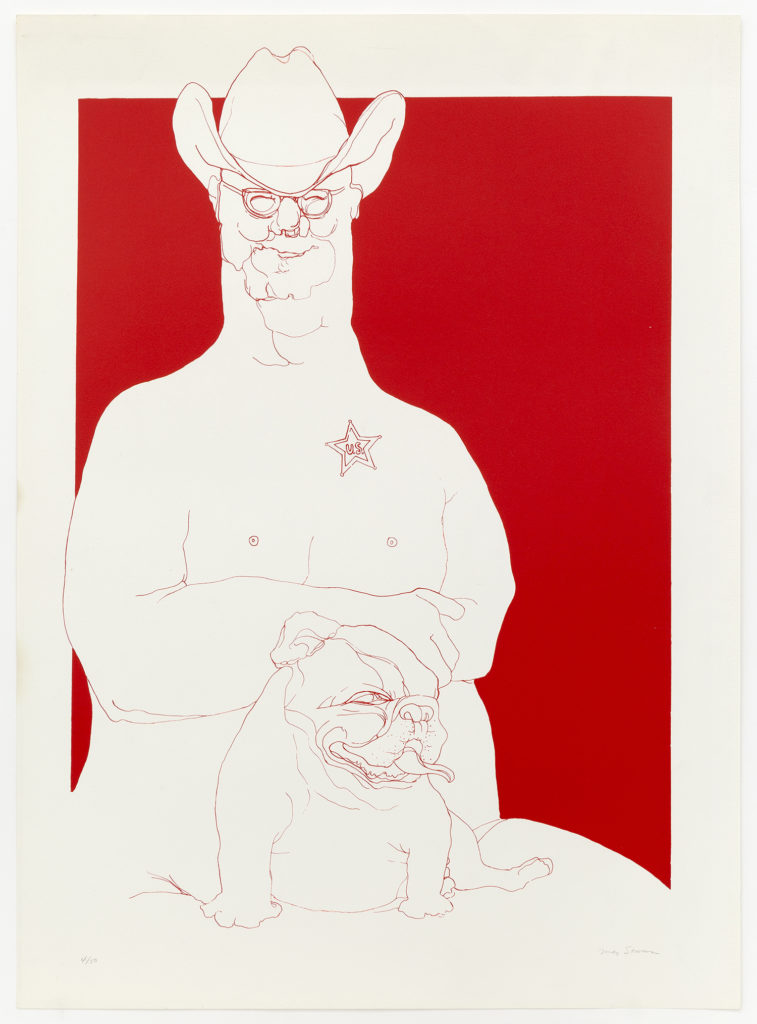 US Marshal, 1970, Screenprint, 30 x 22 inches (76.2 x 55.9 cm), Edition of 50