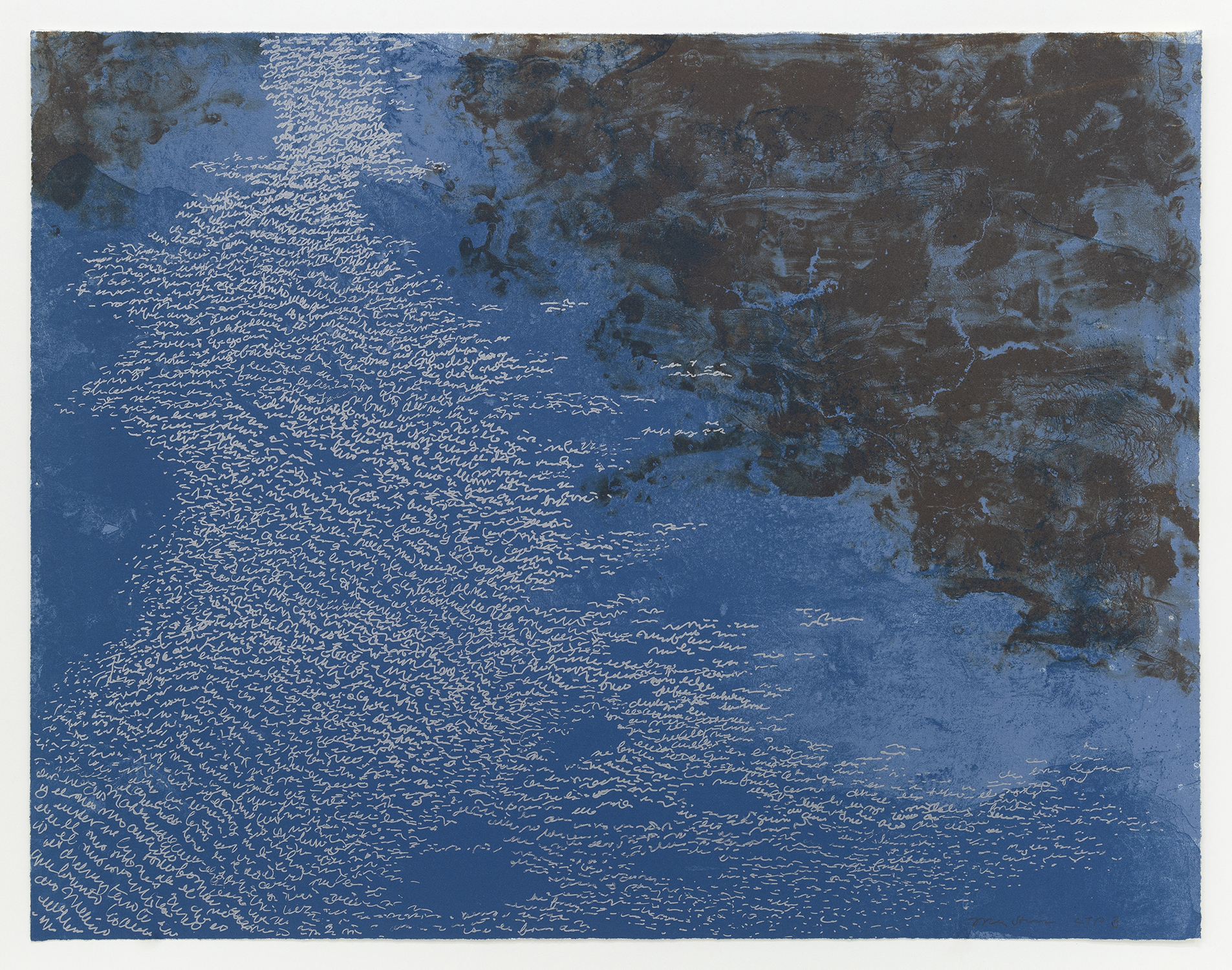 Water is a Gift, 2003, Lithograph, 19 x 25 inches (48.3 x 63.5 cm)
