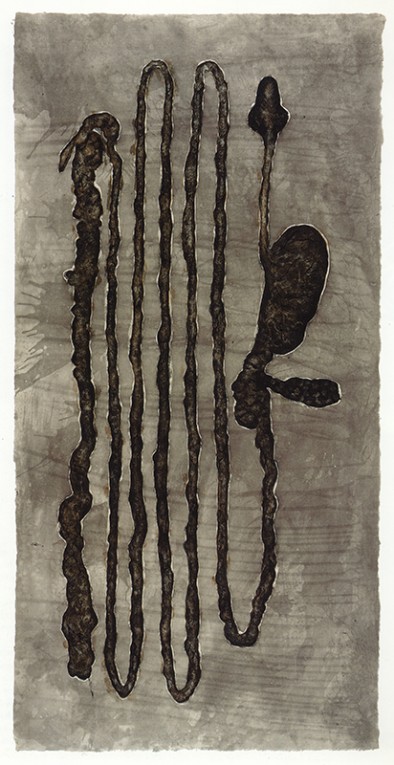 Kiki Smith 1993, 1993, Etching and aquatint on handmade paper, 72 3/4 x 36 3/8 inches (184.8 x 92.4 cm), Edition of 3