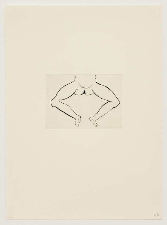Untitled from Anatomy portfolio, 1989-1990,Etching, 19 1/2 x 14 inches (49.5 x 35.6 cm), Edition of 44