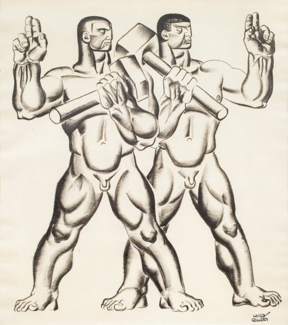 Primary Accumulation 11, 1933, Lithograph, 23 x 15 inches (58.4 x 38.1 cm), Edition of 133