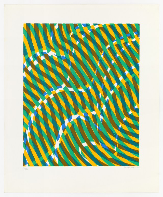 Aquaria Series C, 1970, Silkscreen 23 x 28 inches (58.4 x 71.1 cm) Edition of 150