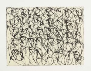 Zen Study #1 from Cold Mountain Series, 1991, Etching with aquatint