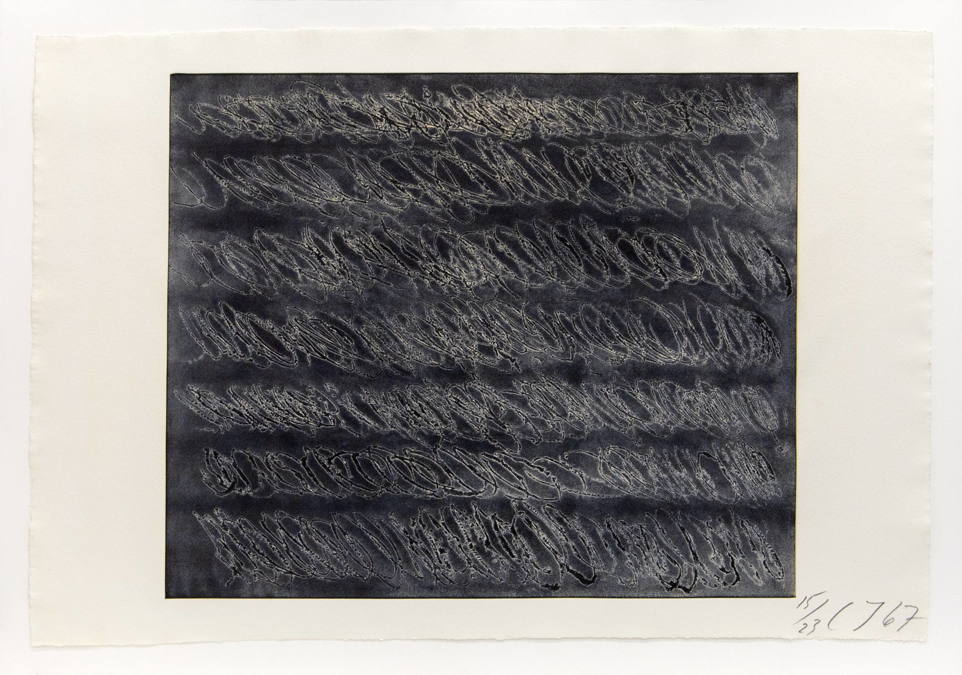 Untitled II, 1967, Etching and aquatint, 27 x 40 1/4 inches (68.6 x 102.2 cm), Edition of 23