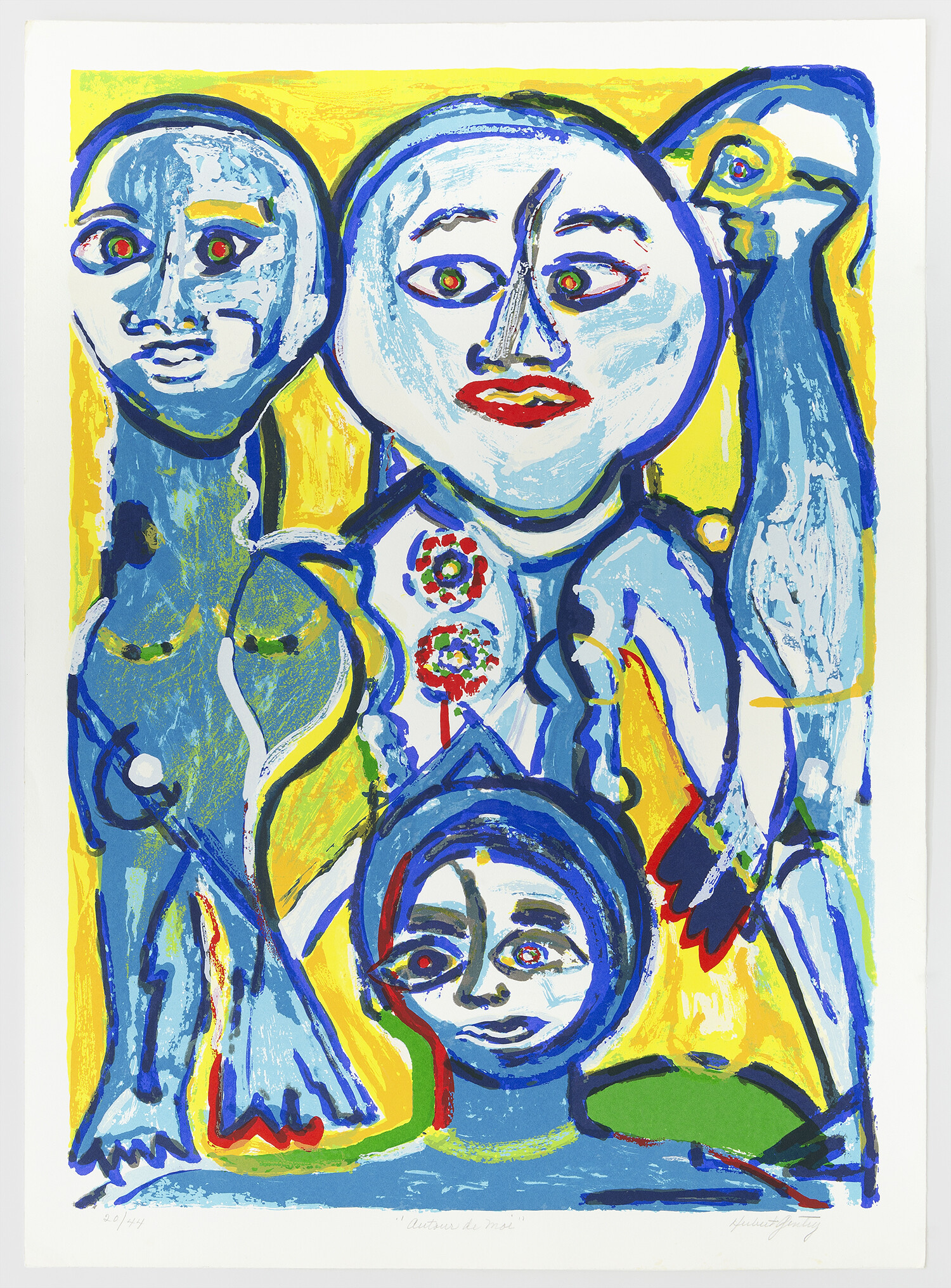 Today and Tomorrow (Auteur de Moi), 1983, Silkscreen, 32 1/4 x 23 1/4 inches (81.9 x 59.1 cm), Edition of 44