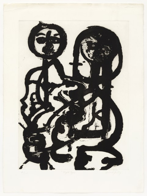 Light Eyes, 1983, Etching, 30 x 22 1/4 inches (76.2 x 56.5 cm), Edition of 25