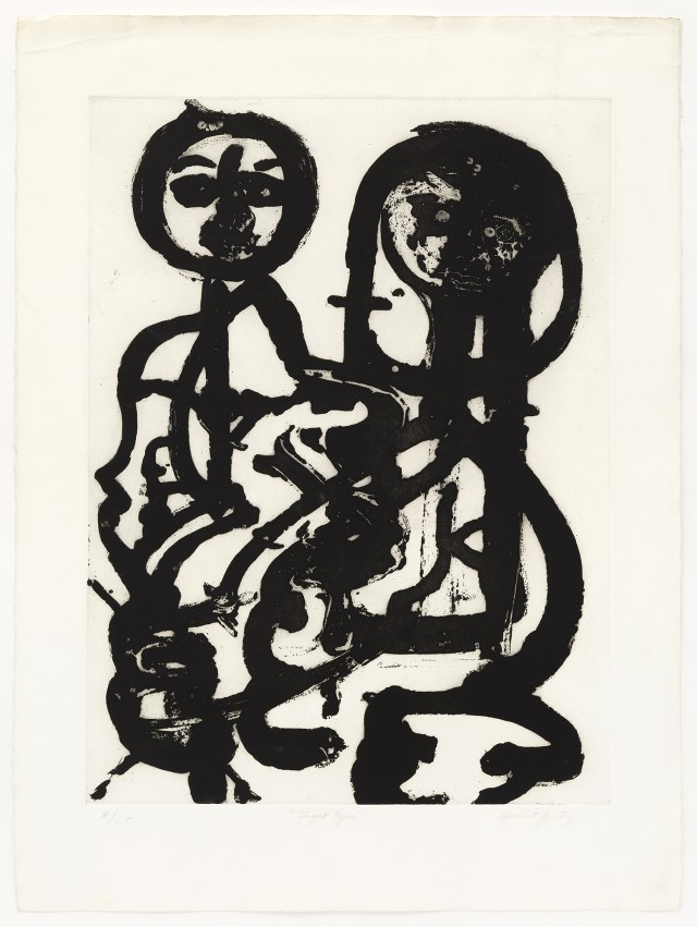 Light Eyes, 1983, Etching, 30 x 22 1/4 inches (76.2 x 56.5 cm), Edition of 25