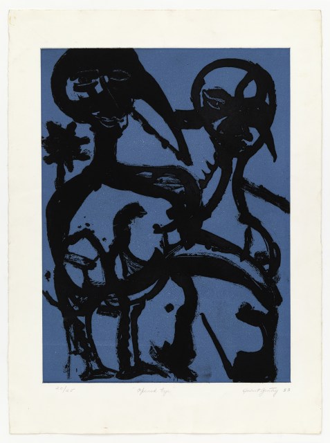 Opened Eyes, 1983, Etching, 30 x 22 1/4 inches (76.2 x 56.5 cm), Edition of 25