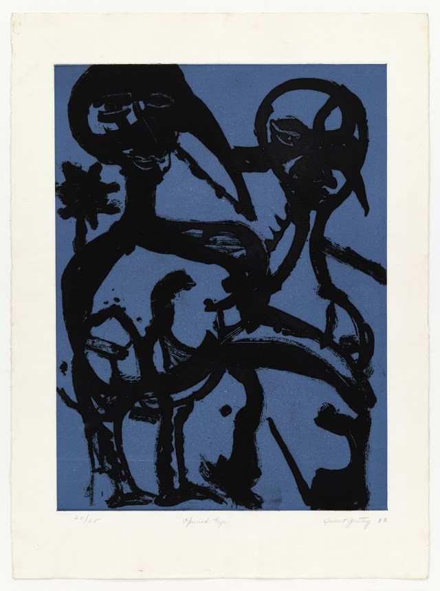Opened Eyes, 1983, Etching, 30 x 22 1/4 inches (76.2 x 56.5 cm), Edition of 25