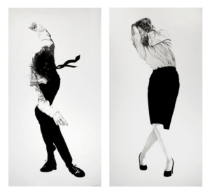 Eric and Cindy, 2002, Set of 2 lithographs