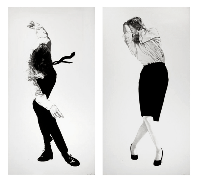 Eric and Cindy, 2002, Set of 2 lithographs