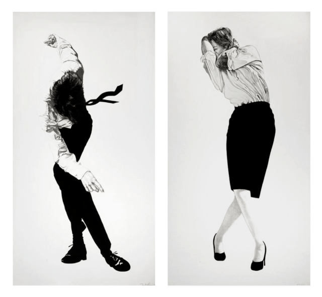 Eric and Cindy, 2002, Set of 2 lithographs