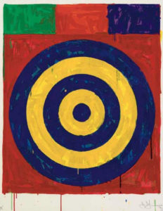 Target, 1974, Color screenprint