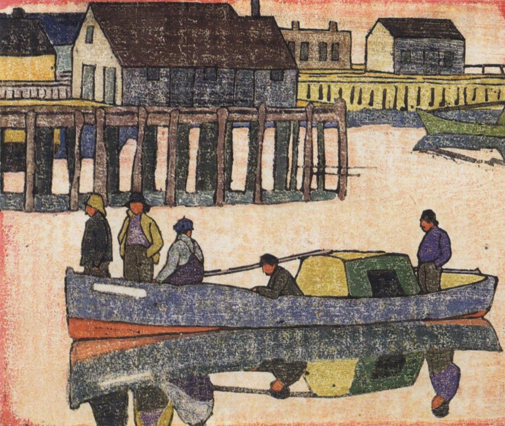 Le Serin, 1913, Color woodblock