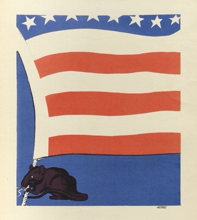 The Fifth Column, 1943, Silkscreen, 15 1/8 x 13 inches (38.4 x 33 cm), Edition of 54