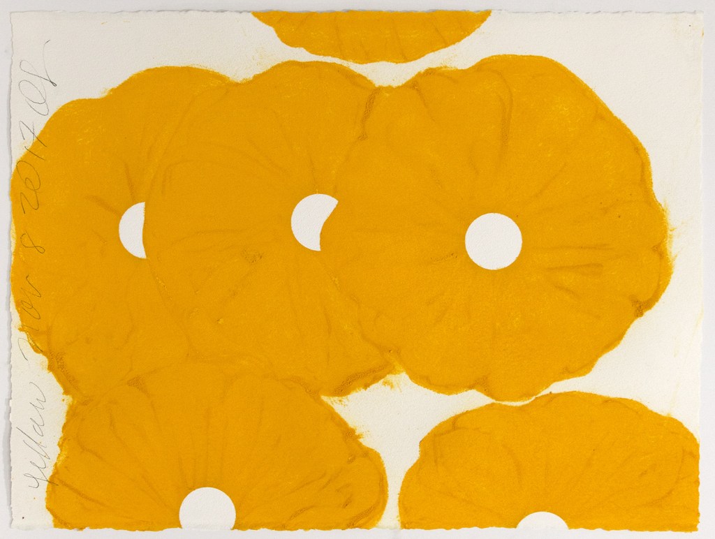 Yellow Nov 8 2017, 2017, Conte crayon on paper 22 1/2 x 30 inches (57.2 x 76.2 cm)