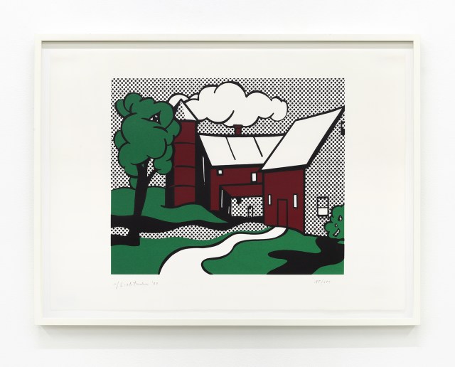 Red Barn framed