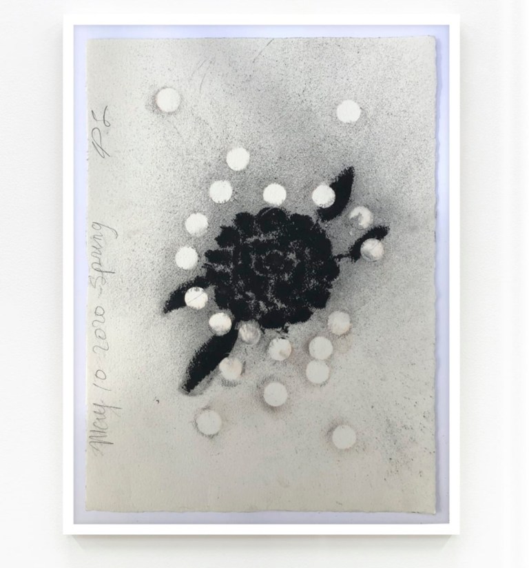 May 10 2020 Spring, 2020 Conte crayon, charcoal, and graphite on paper 14 x 11 in (35.6 x 27.9 cm)
