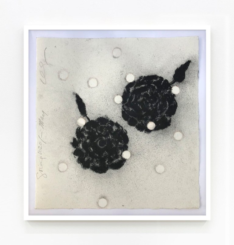 Spring 2020 May, 2020 Conte crayon, charcoal, and graphite on paper 15 1/8 x 14 7/8 in (38.4 x 37.8 cm)