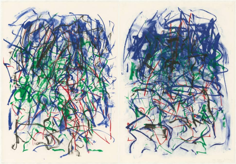 Joan Mitchell, Sunflowers II, 1992 from the Sunflowers series, 1992. National Gallery of Australia, Canberra.
