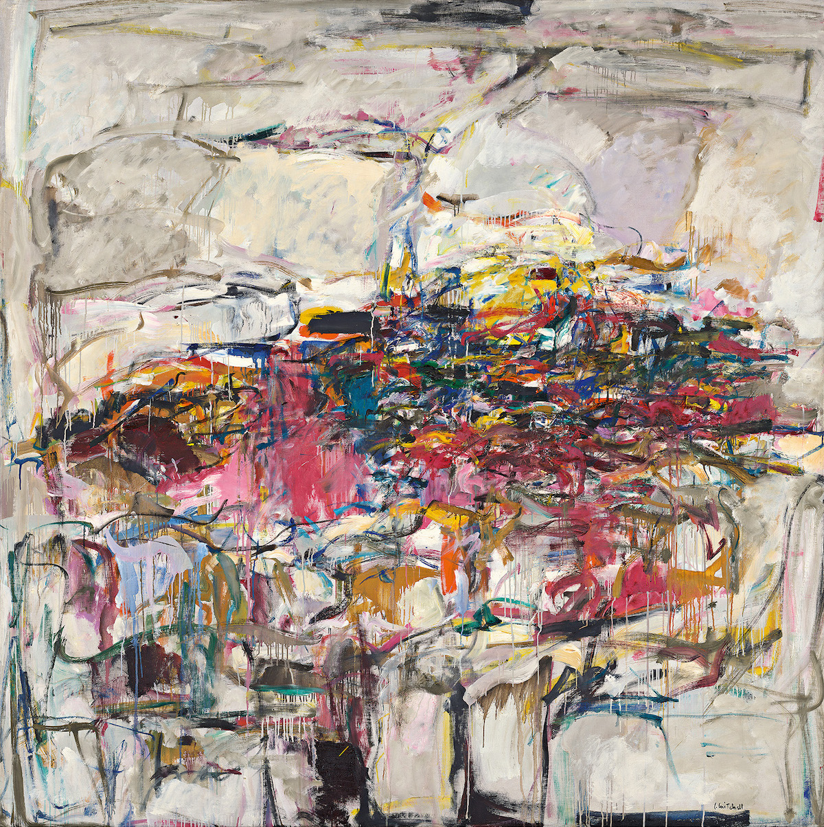 Joan Mitchell, City Landscape, 1955. ©ESTATE OF JOAN MITCHELL/PHOTO AIMEE MARSHALL/ART INSTITUTE OF CHICAGO