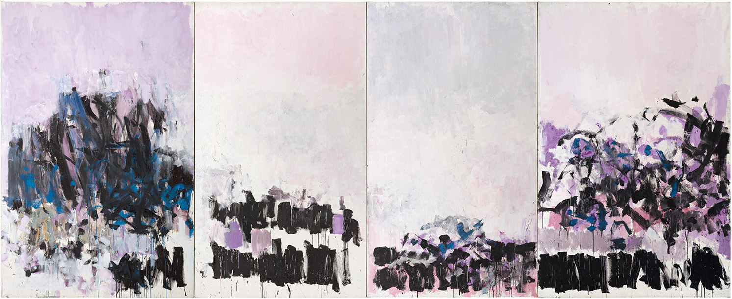 Joan Mitchell, La Vie en Rose (1979). Collection of the Metropolitan Museum of Art, New York, anonymous gift and purchase, George A. Hearn Fund, by exchange; ©estate of Joan Mitchell.