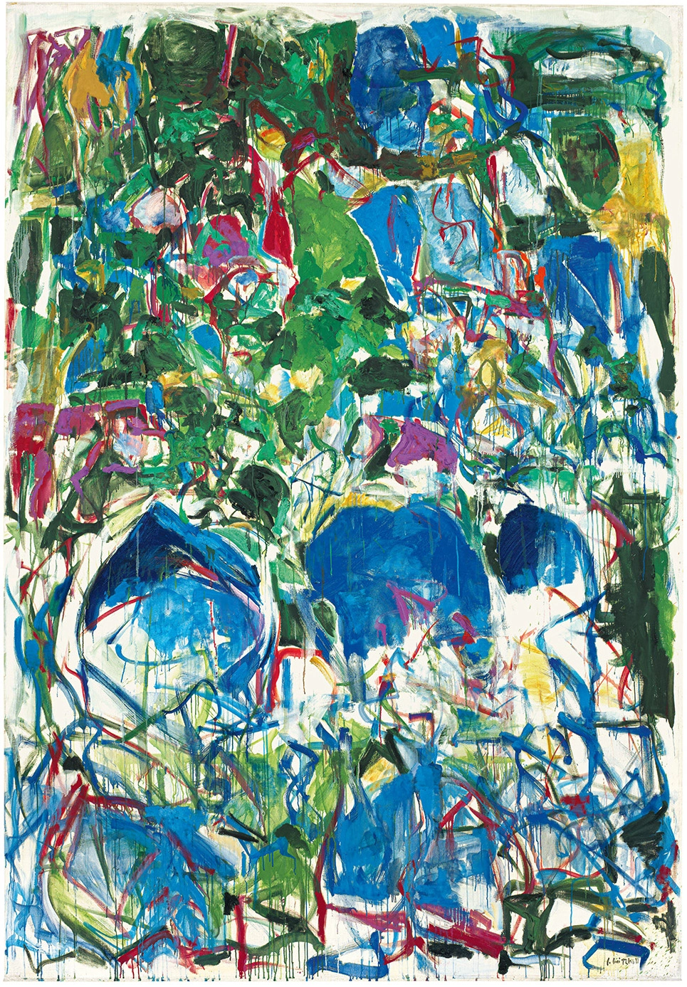 Joan Mitchell, My Landscape II (1967). Collection of the Smithsonian American Art Museum, Washington, D.C., gift of Mr. and Mrs. David K. Anderson, Martha Jackson Memorial Collection; ©estate of Joan Mitchell.