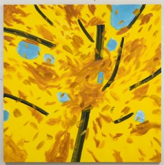 Alex Katz, Yellow Tree 1, 2020