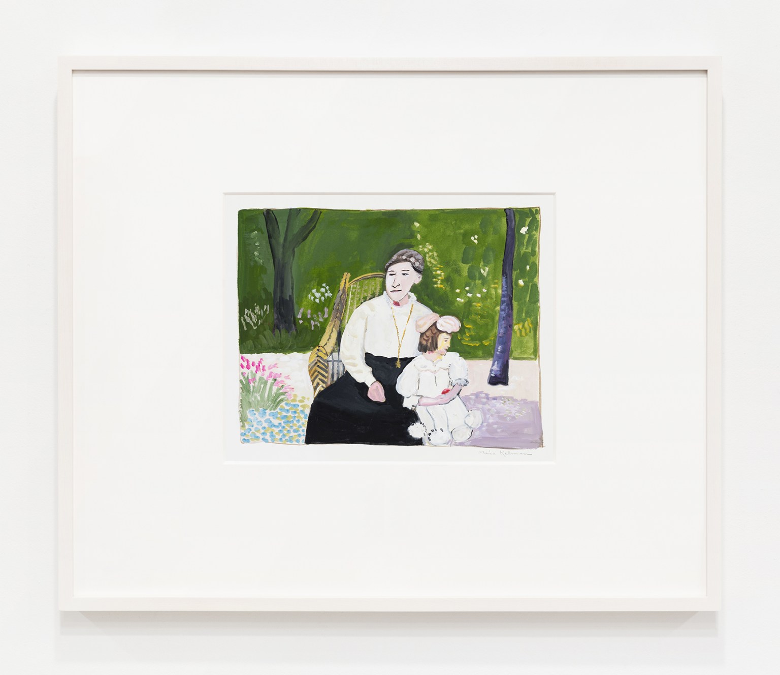 Hortense Cézanne and Granddaughter