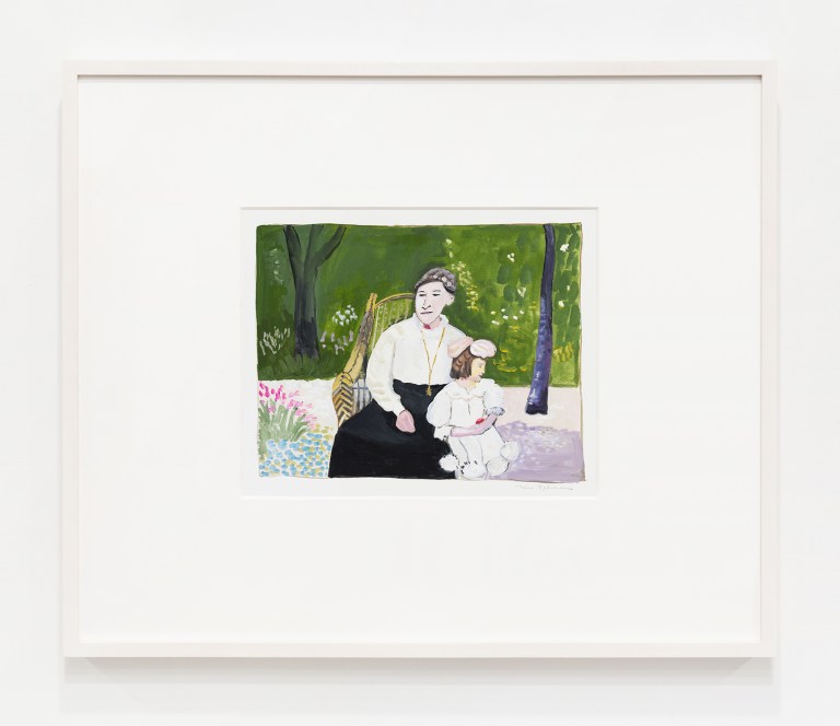 Hortense Cézanne and Granddaughter