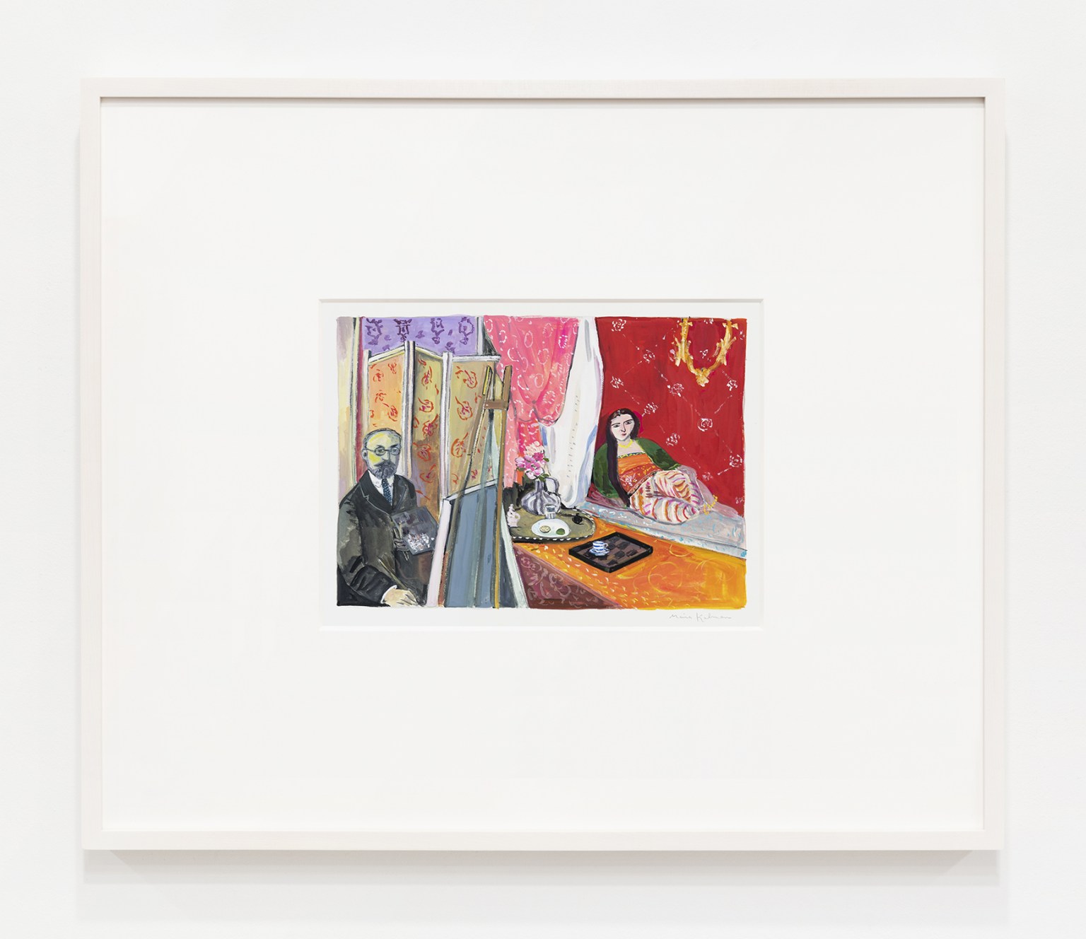 Matisse with Odalisque