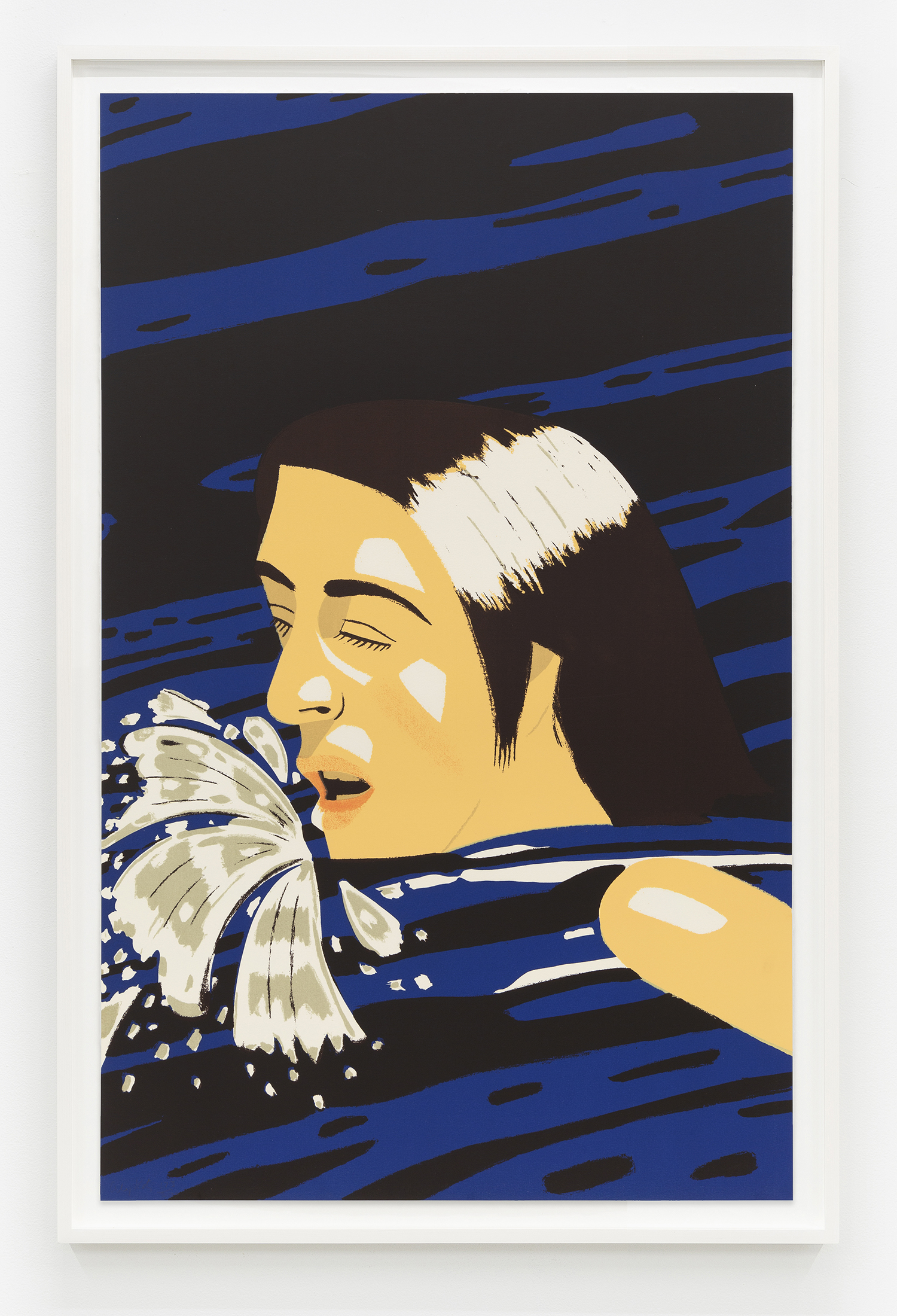 Alex Katz Olympic Swimmer, 1976 Silkscreen 40 x 24 7/8 inches Edition 176 of 200