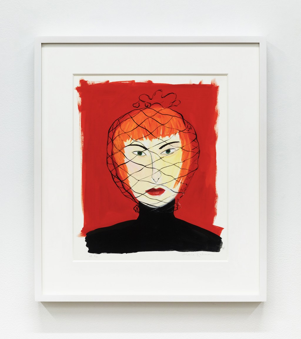 Woman with Face Net
