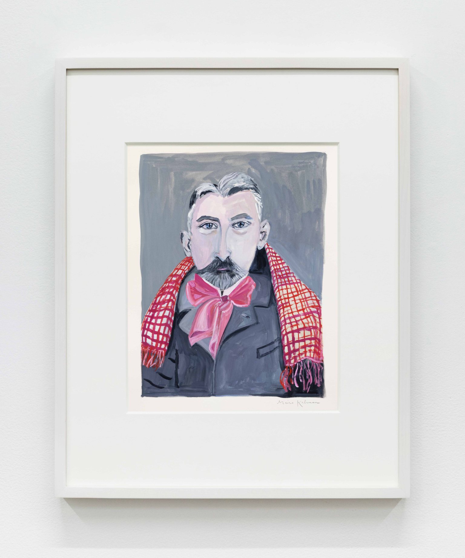 Mallarmé with Shawl, 2023 Gouache 20 x 16 inches (50.8 x 40.6 cm) $10,000 Inquire