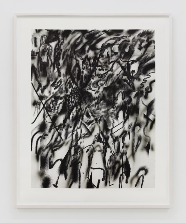 Julie Mehretu Corner of Lake and Minnehaha (smoke), 2022 Screenprint Image Dimensions: 47 x 37 inches (119.4 x 94 cm) Paper Dimensions: 54 3/4 x 43 1/2 inches (139.1 x 110.5 cm) Framed Dimensions: 57 3/4 x 46 1/2 inches (146.7 x 118.1 cm) Edition of 45