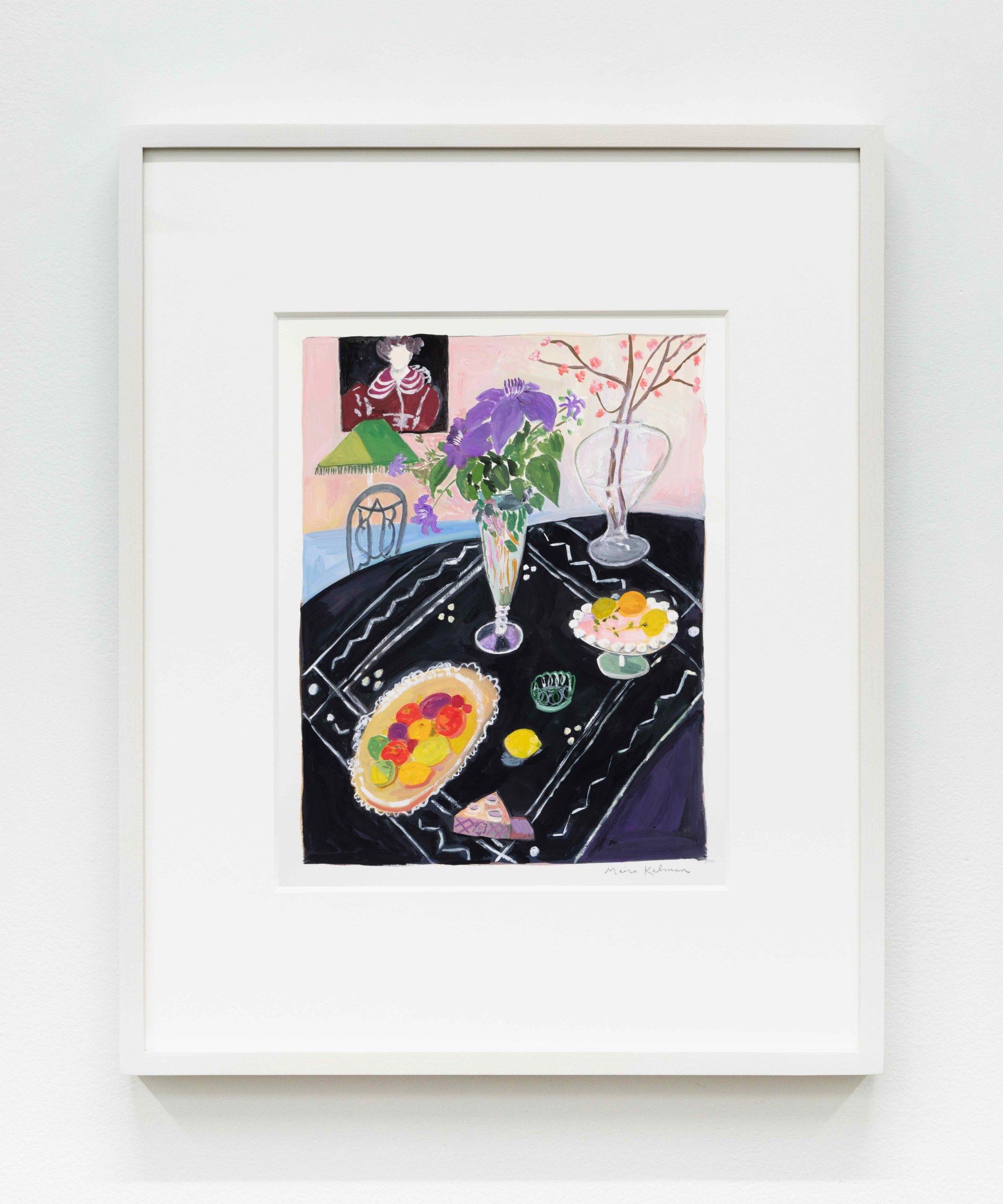 Purple Anemones, 2023 Gouache 20 x 16 inches (50.8 x 40.6 cm) $10,000 Inquire