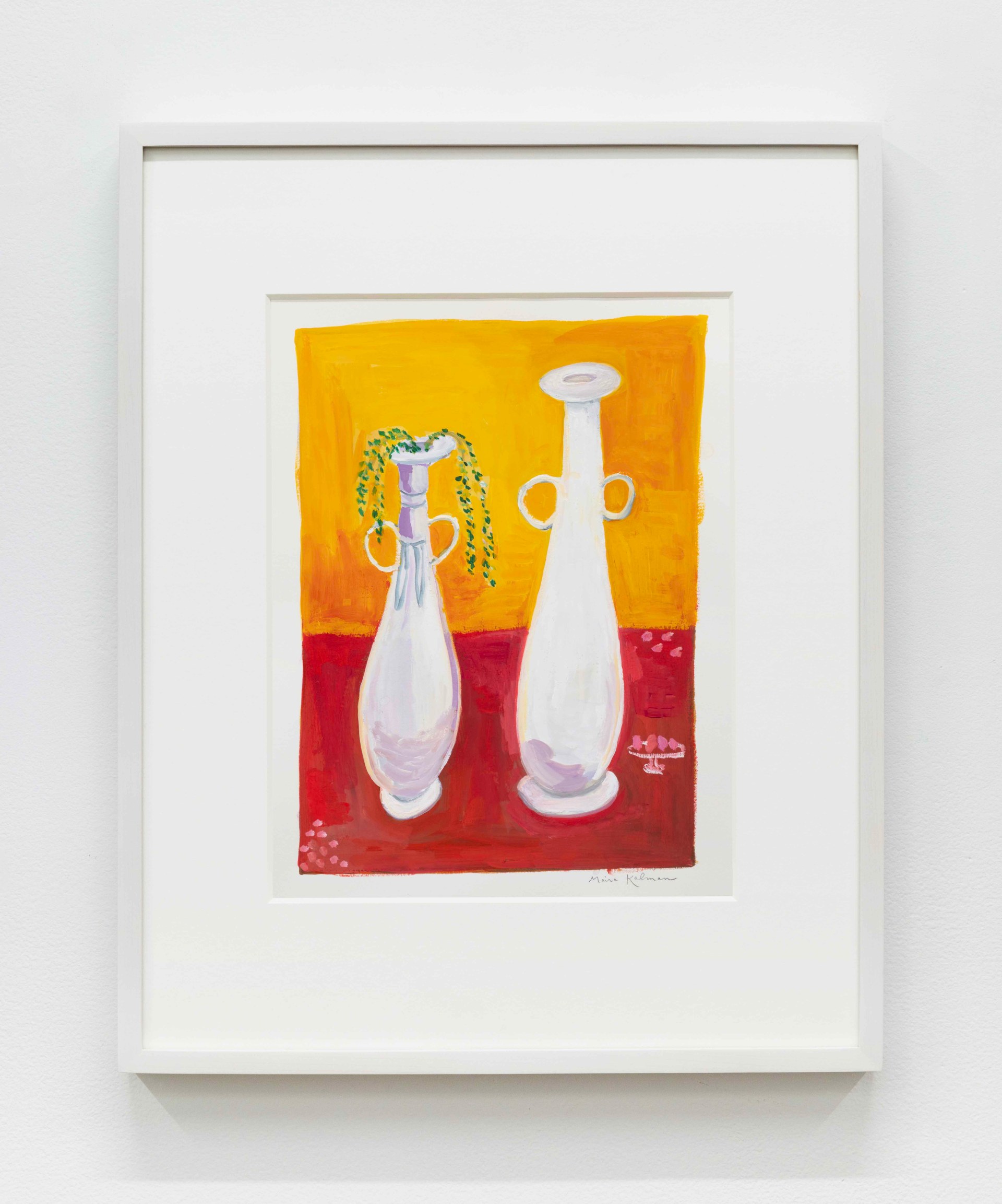 White Vessels in New York, 2023 Gouache 20 x 16 inches (50.8 x 40.6 cm) $10,000 Inquire