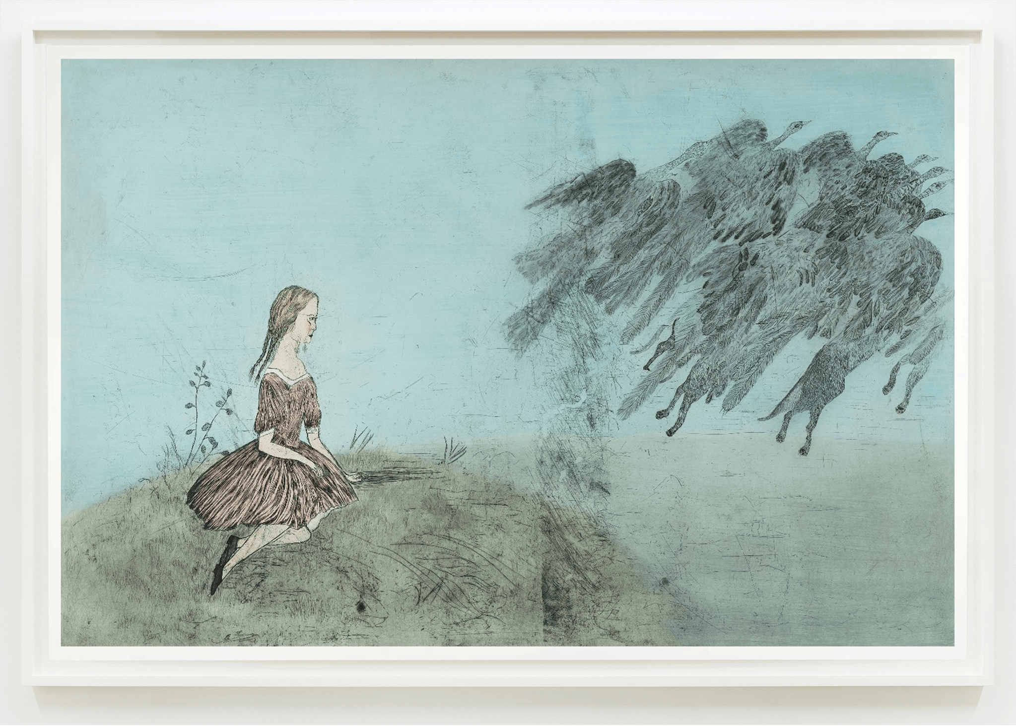 come away from her framed
