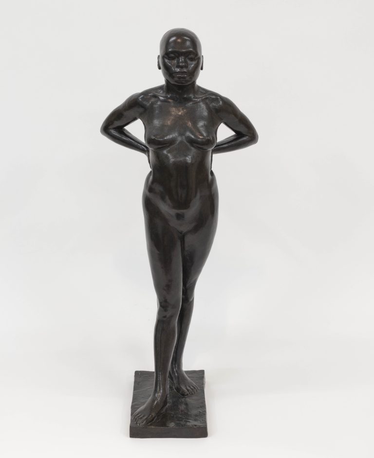 John Wilson Standing Nude, 1980 Bronze with brown patina 26 x 8 1/2 x 5 inches (66 x 21.6 x 12.7 cm) Edition of 12