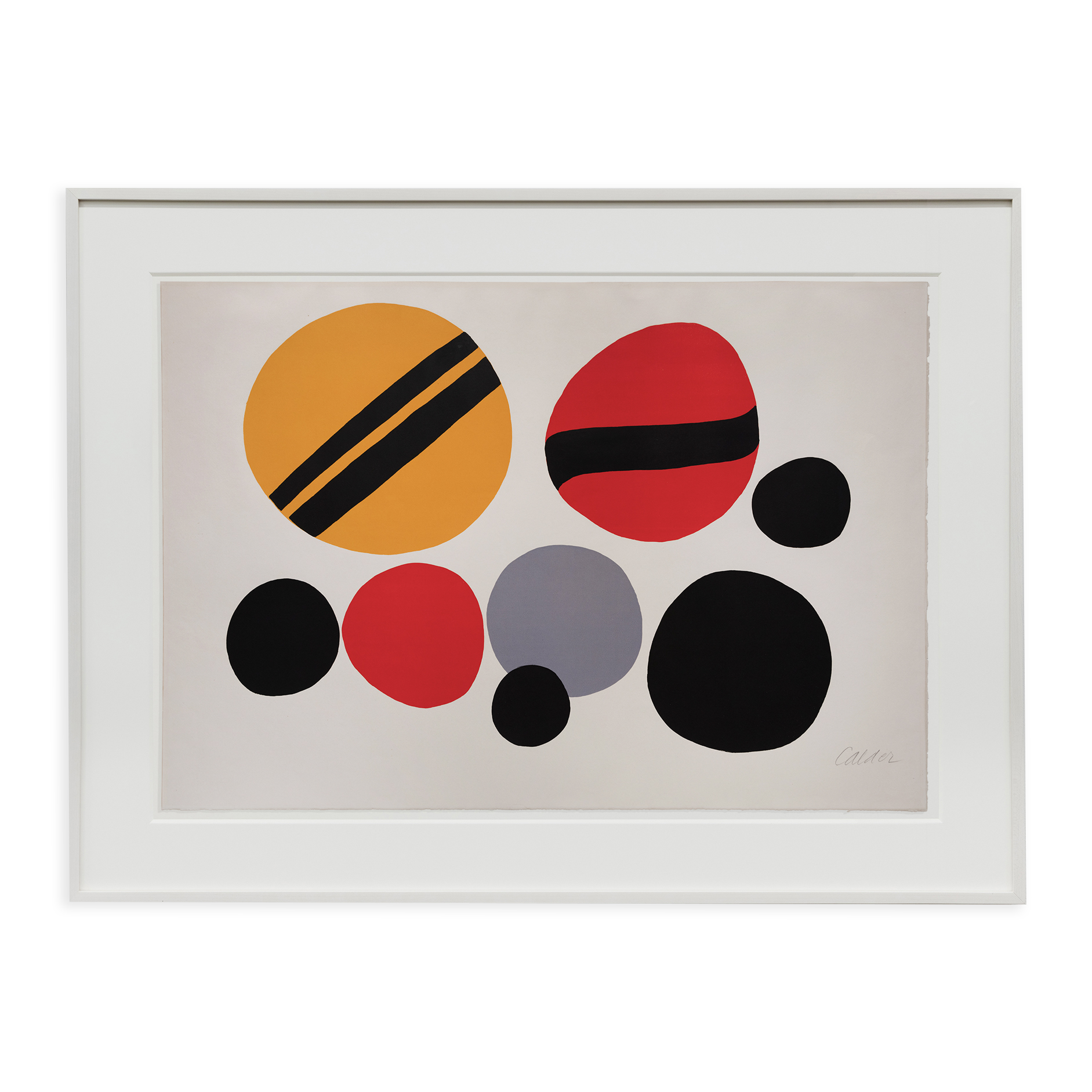 Chevrons Noir sur Rouge et Jaune
